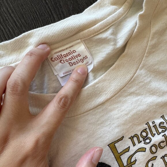 VINTAGE ENGLISH COCKER SPANIEL CALIFORNIA DESIGNS TSHIRT LARGE - Picture 5 of 9